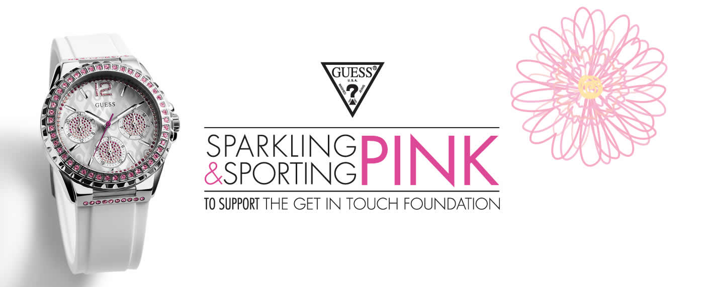 Guess Watches | Sparkling & Sporting Pink