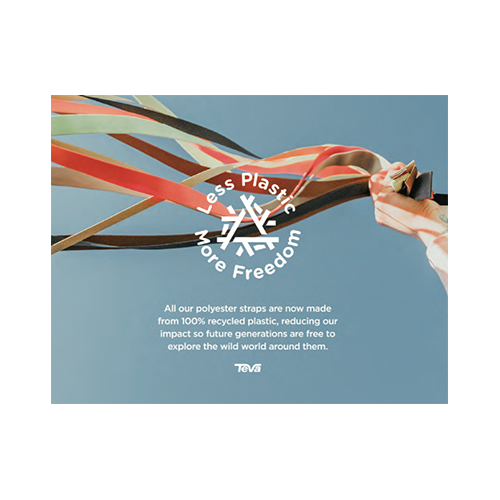 Teva - Less Plastic More Freedom