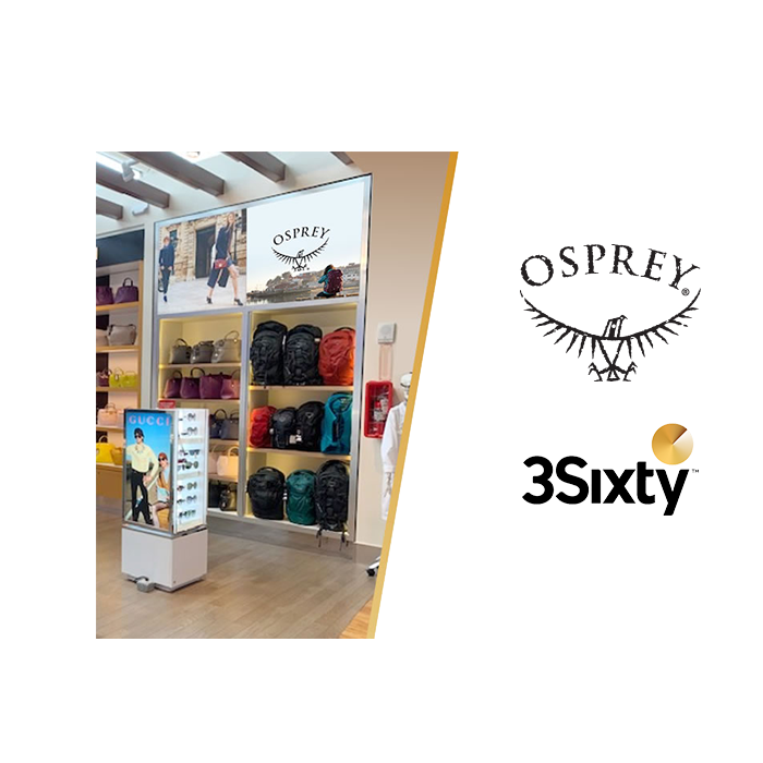 Duty Free Dynamics rolls out Osprey packs at 3Sixty Duty Free stores