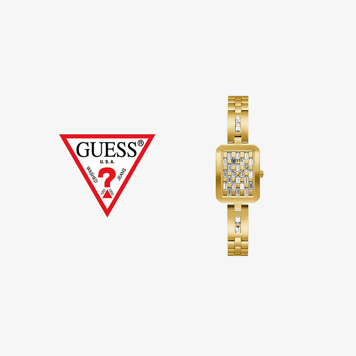 An unique Gold Master Timepiece I By GUESS